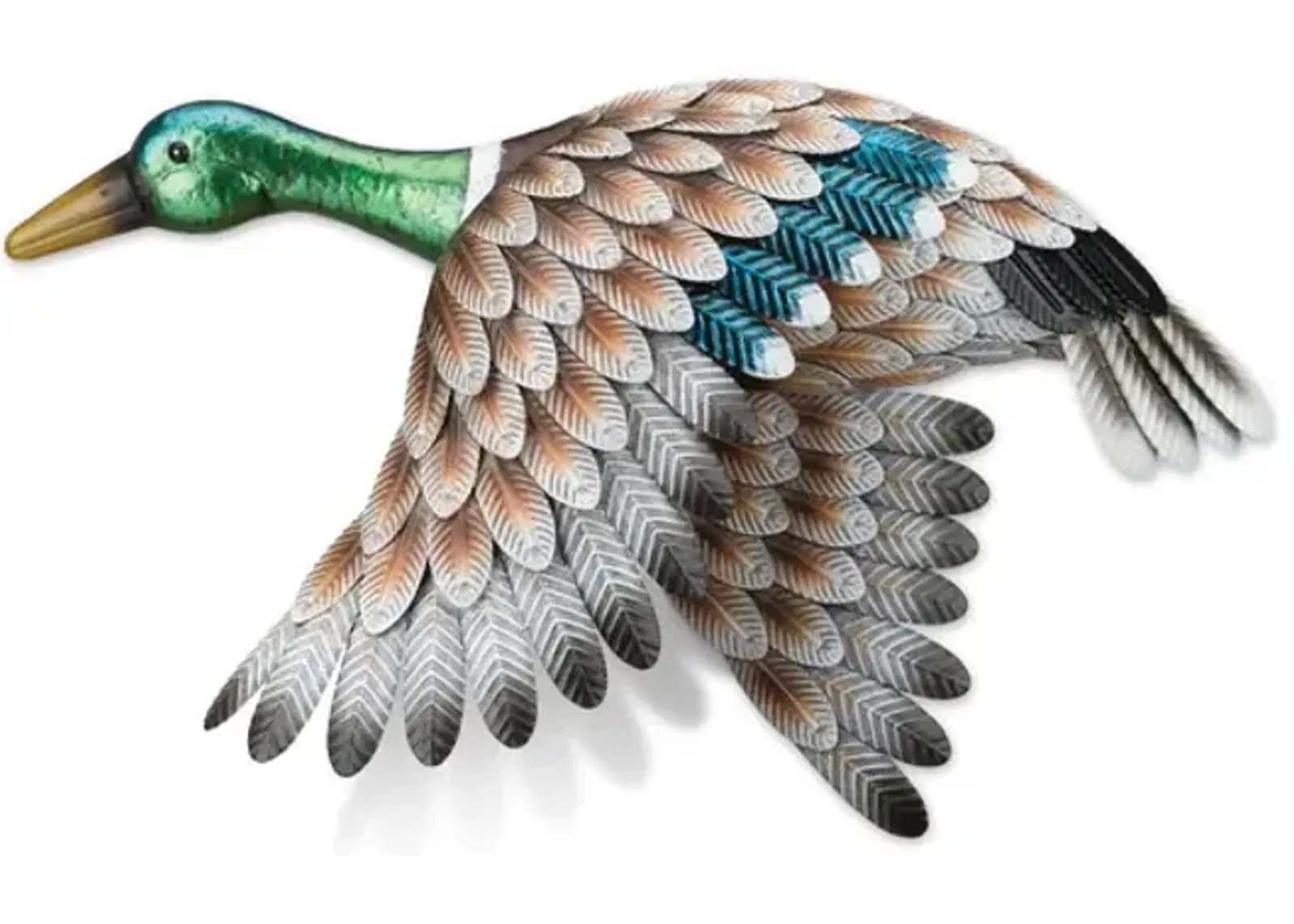 Mallard Wing Down Outdoor Wall Art 