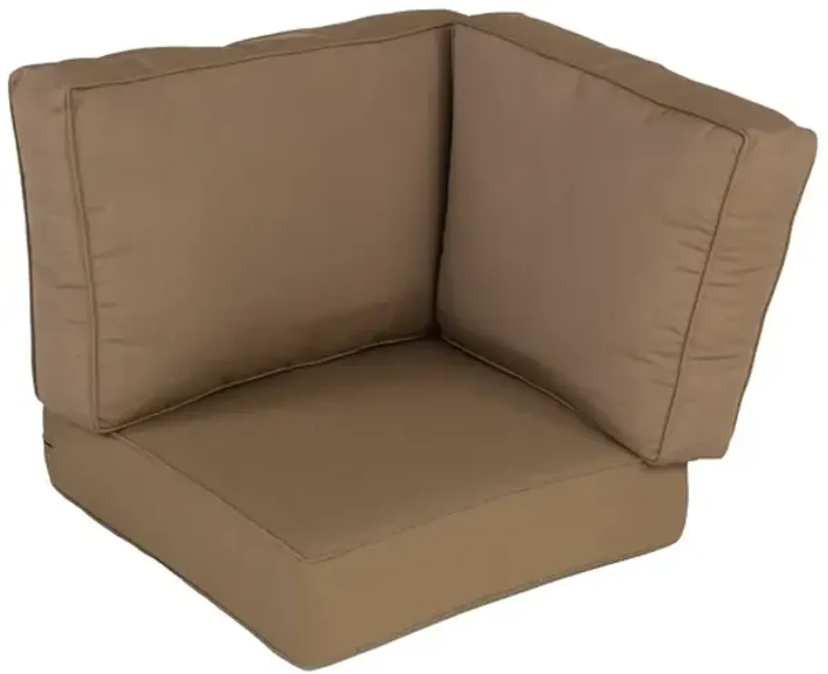 Options 3 Piece Corner Cushion - Heather