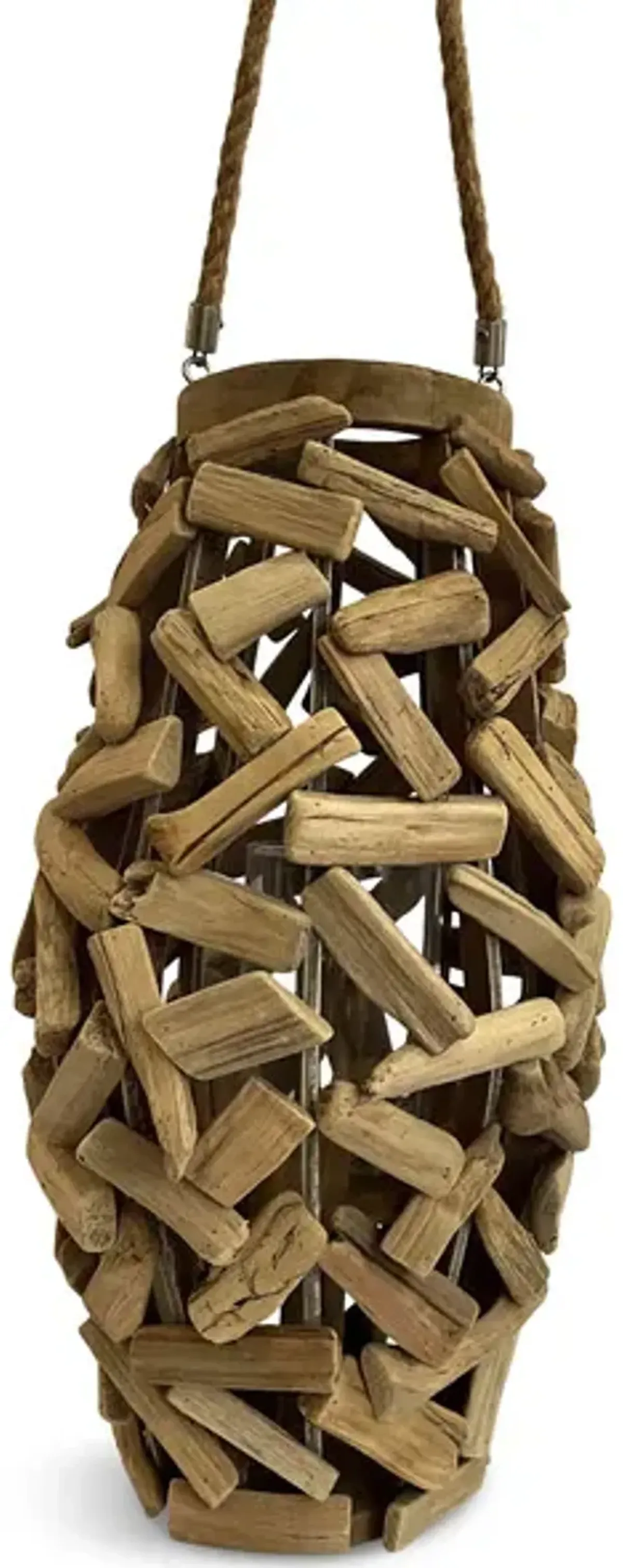 16.5  Driftwood Lantern
