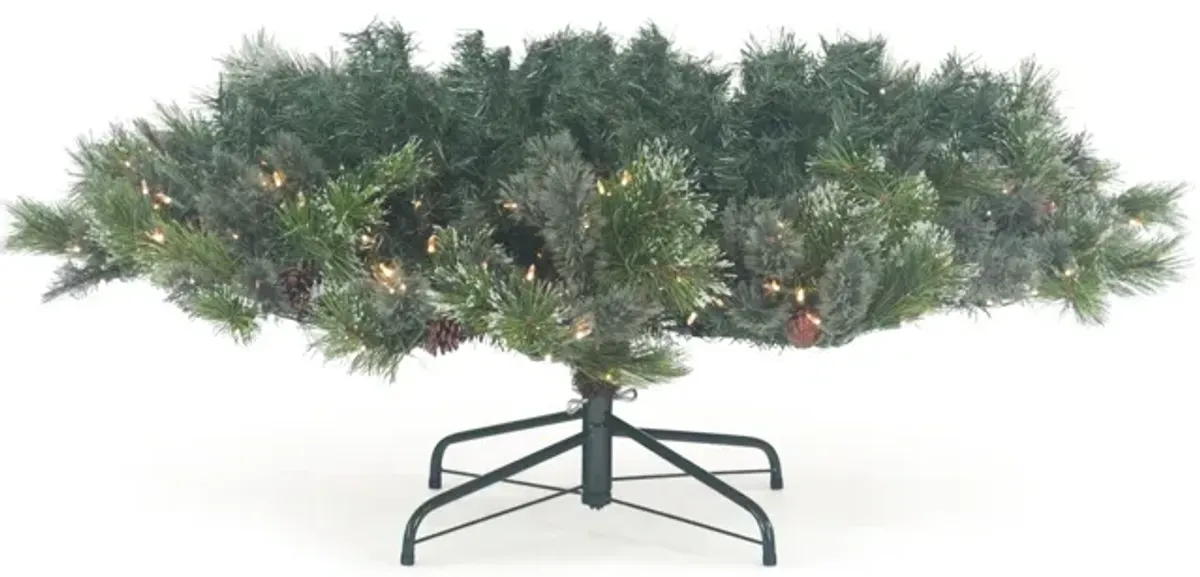 Oregon Pine 7.5  Artificial Christmas Tree with 800 Multi Function LED Lights