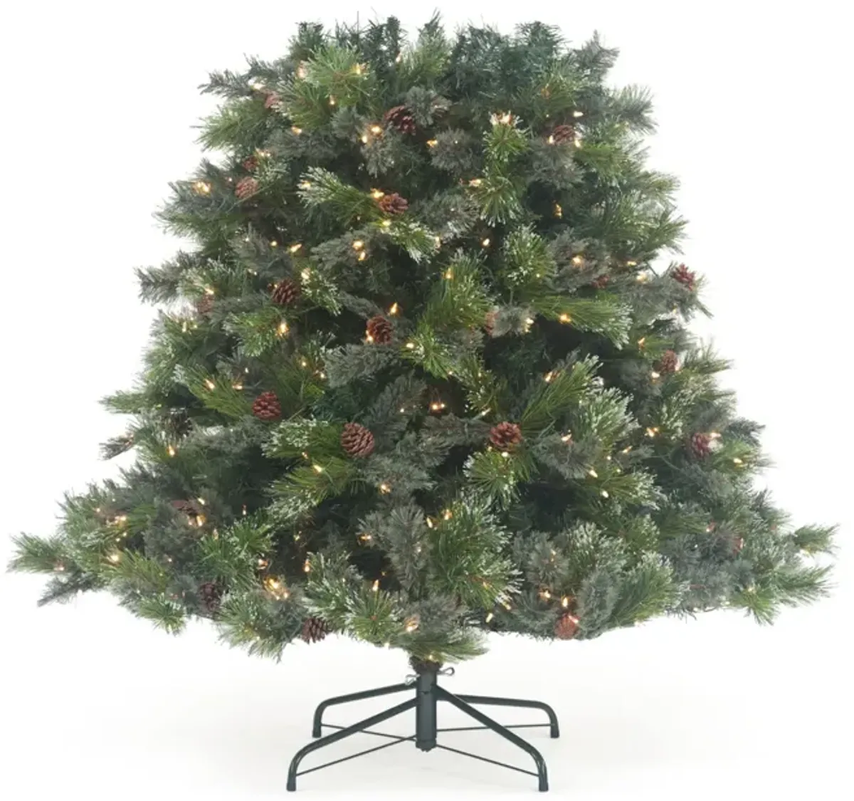 Oregon Pine 7.5  Artificial Christmas Tree with 800 Multi Function LED Lights