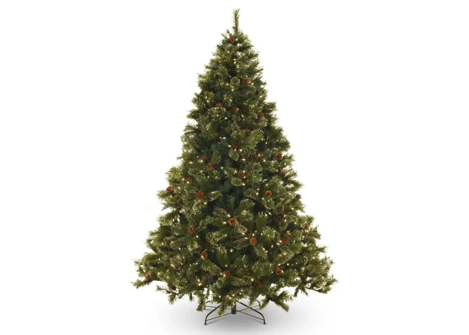 Oregon Pine 7.5  Artificial Christmas Tree with 800 Multi Function LED Lights