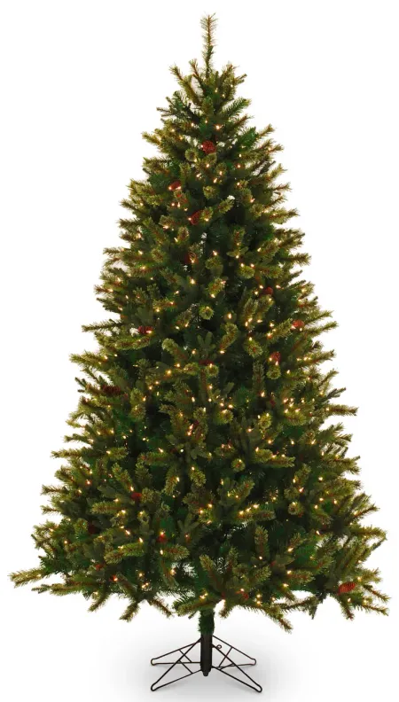 Itasca Pine 7.5  Pre-Lit Artificial Christmas Tree With Clear Lights