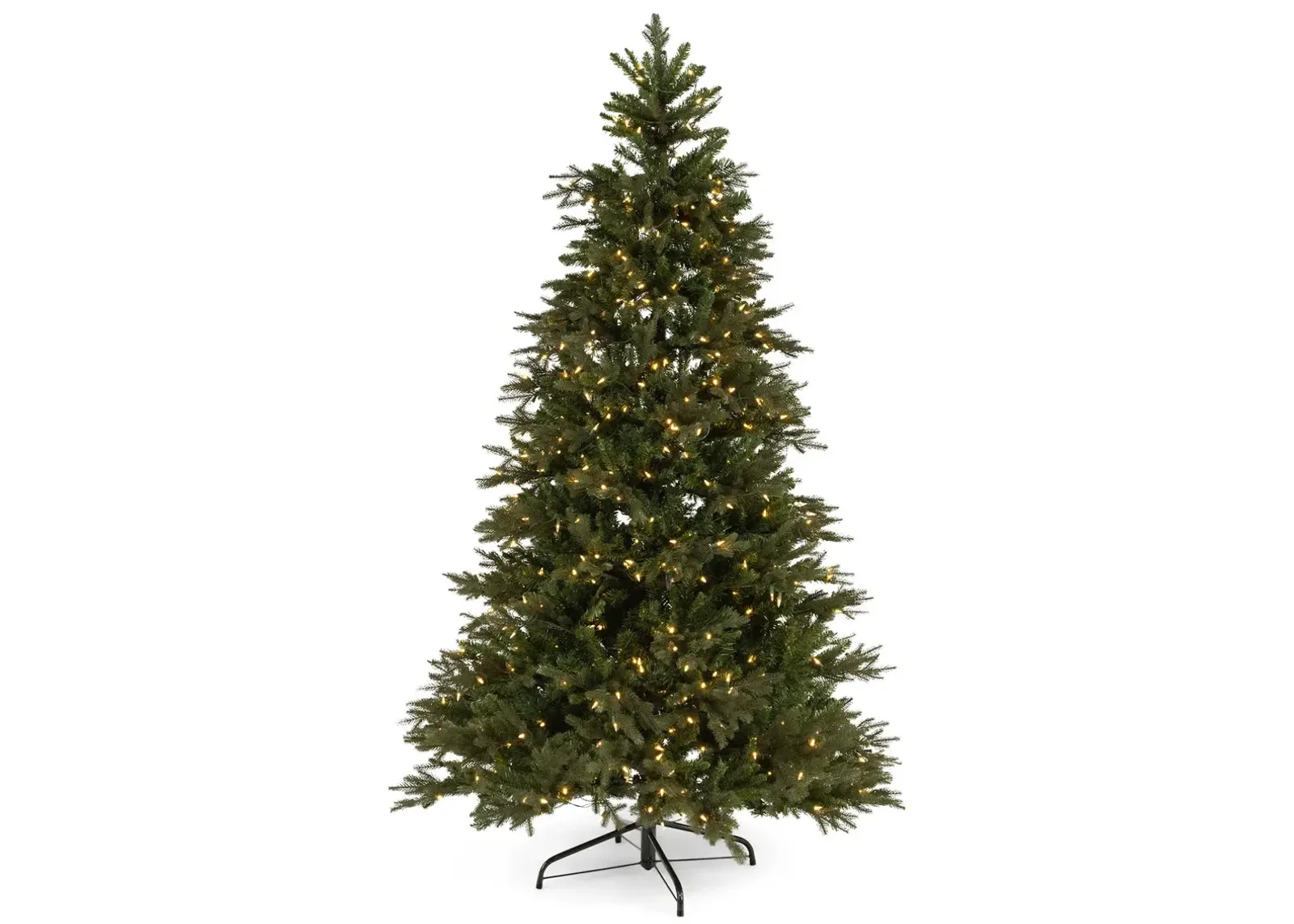 Douglas Fir 7.5  Artificial Christmas Tree With Warm White LED Lights