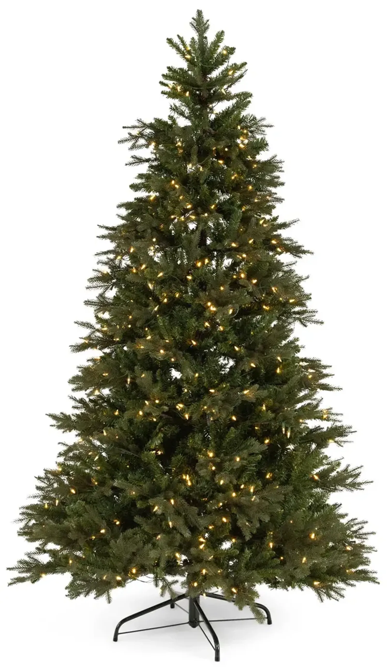 Douglas Fir 7.5  Artificial Christmas Tree With Warm White LED Lights