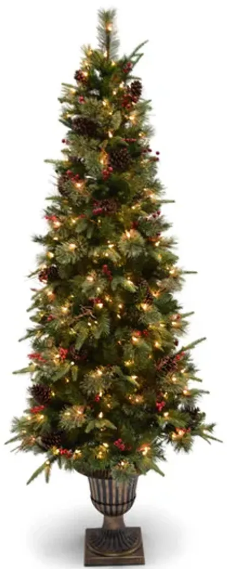 Cashmere Pine II 6.5  Artificial Christmas Tree With 250 Clear Lights