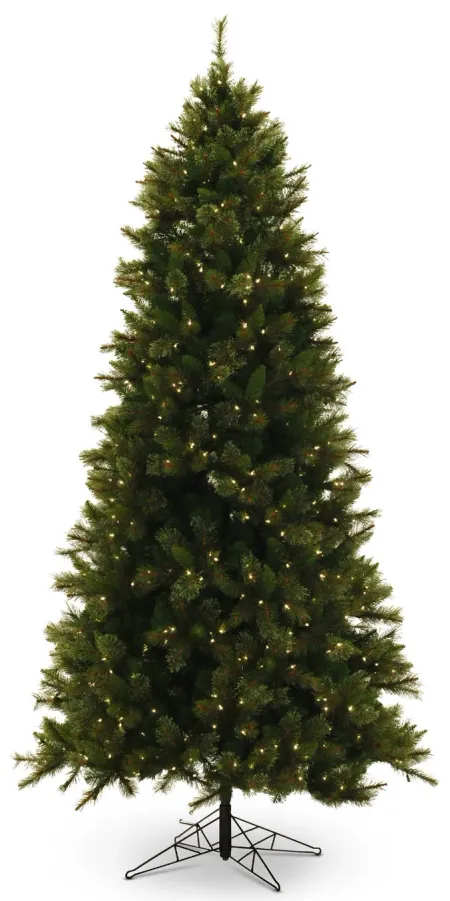 Northwoods Pine II 9  Artificial Christmas Tree With Clear Lights