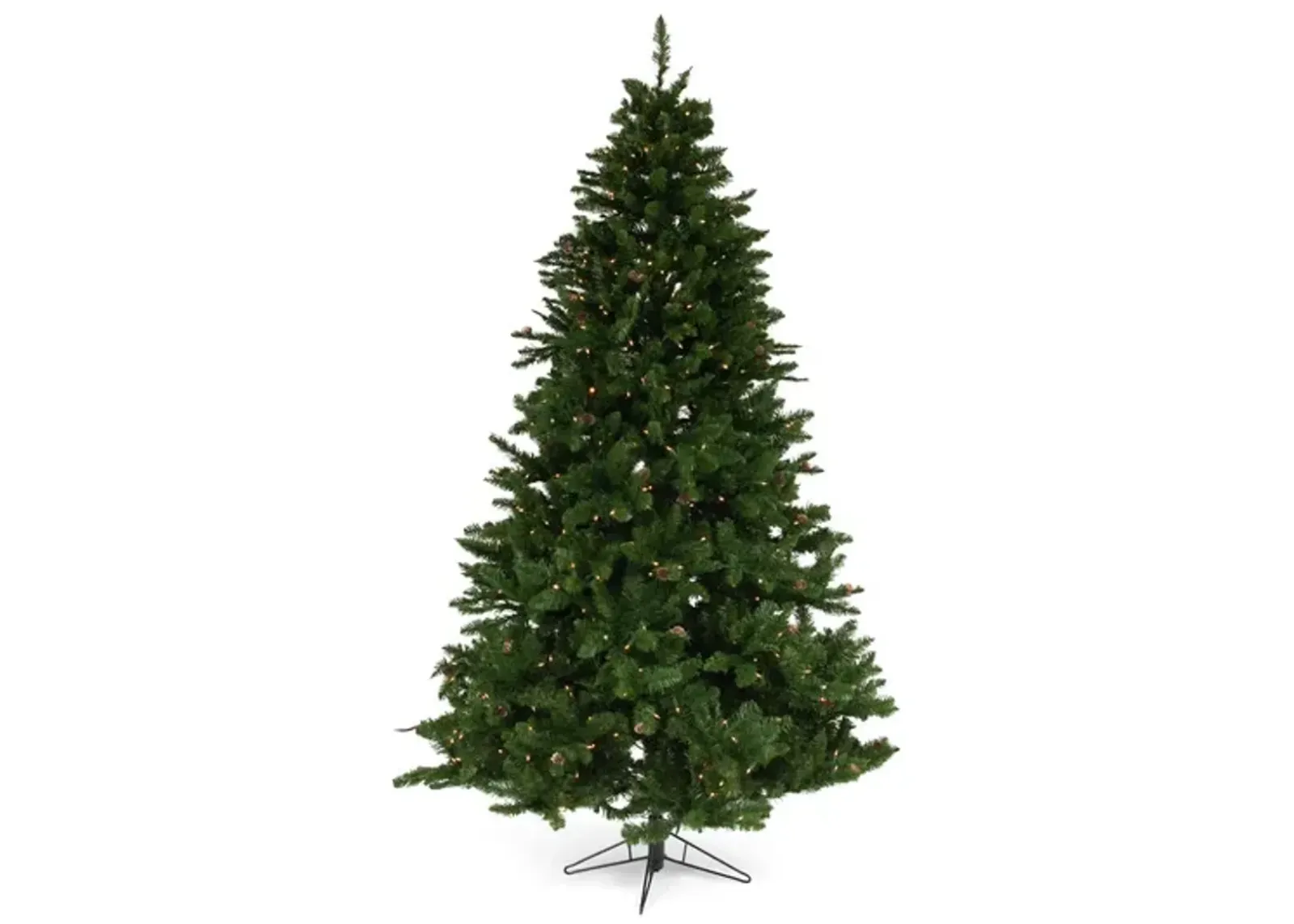 River Pine 7.5  Artificial Christmas Tree with Clear Lights