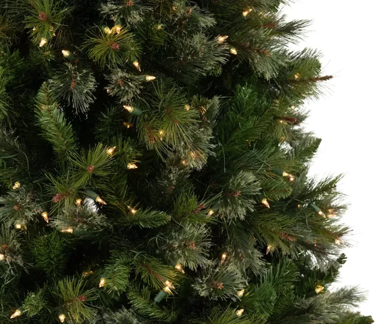 Northland Pine 7.5  Artificial Christmas Tree with Clear Lights