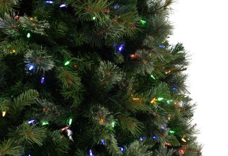Northland Pine 7.5  Artificial Christmas Tree - Multi Function LED Lights