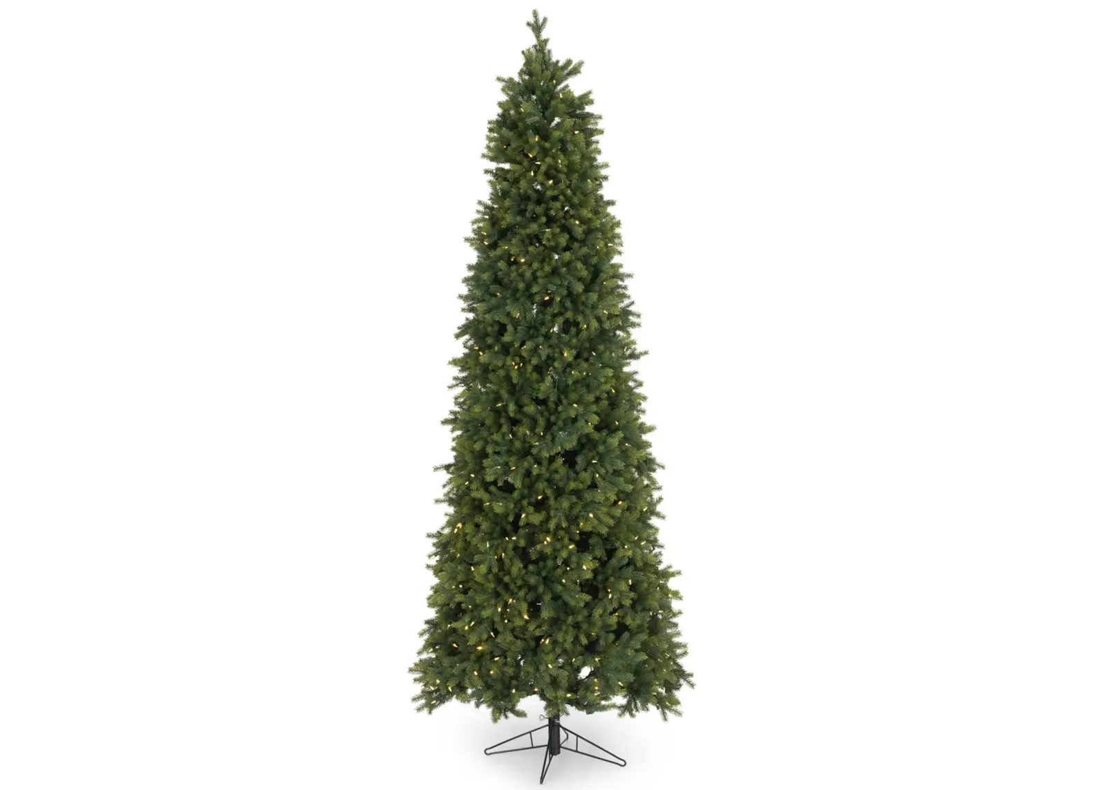 Highland Fir II 9  Slim Artificial Christmas Tree With 650 Multi Function LED Lights