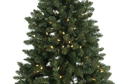 Noble Pine 7.5  Artificial Christmas Tree with 500 LED Multi Function Lights