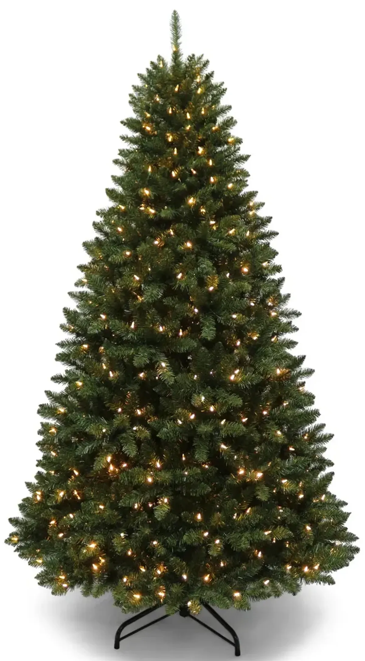 Noble Pine 7.5  Artificial Christmas Tree with 500 LED Multi Function Lights