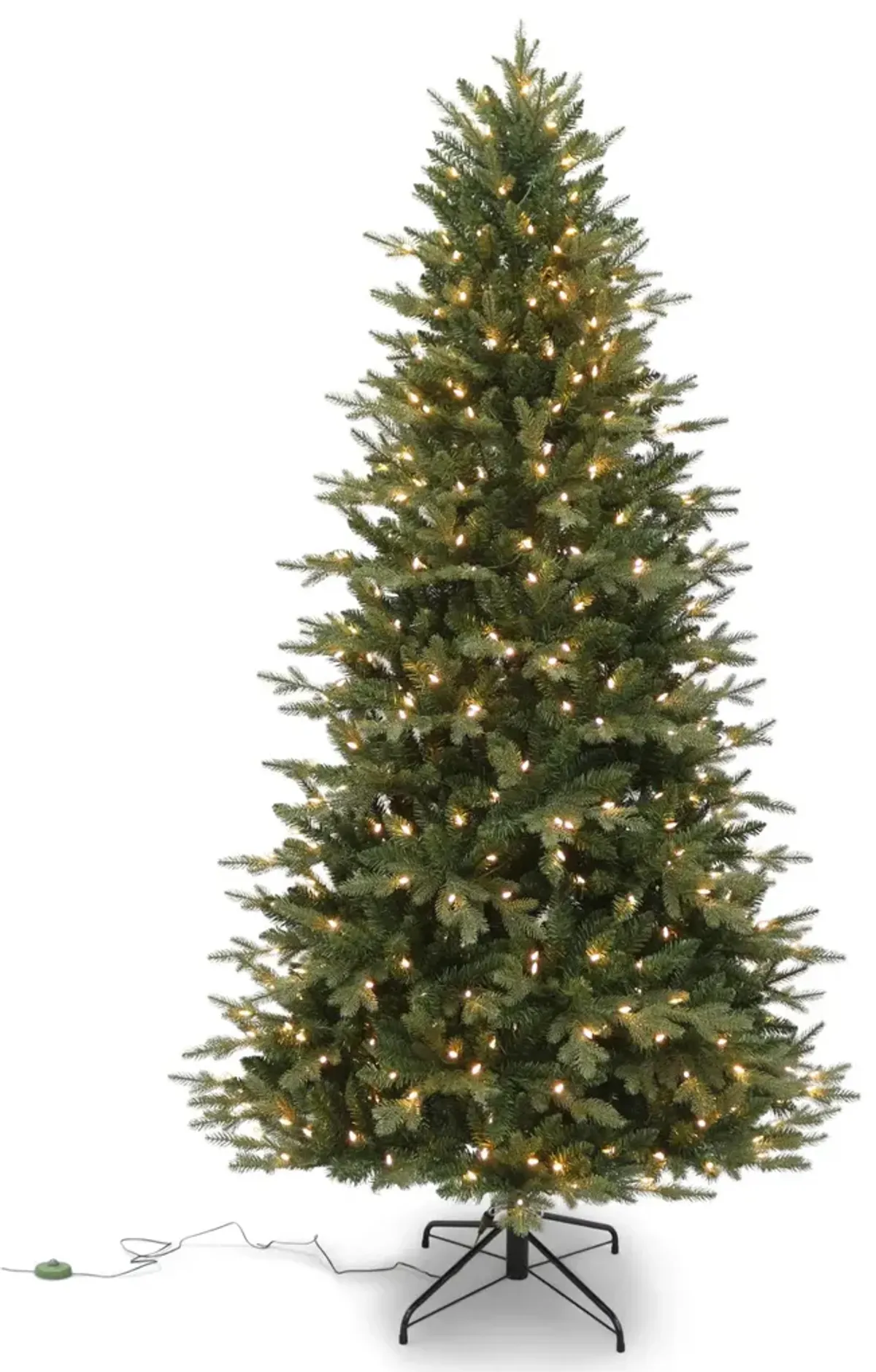 Frasier Fir 7.5  Artificial Christmas Tree With 500 Warm White LED Lights