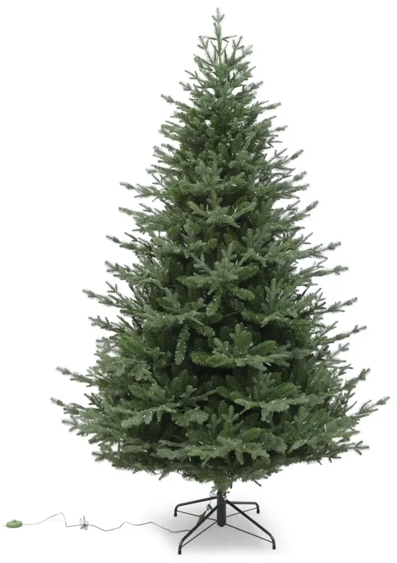 Grand Portage Fir 7.5  Artificial Christmas Tree With 600 Warm White LED Lights