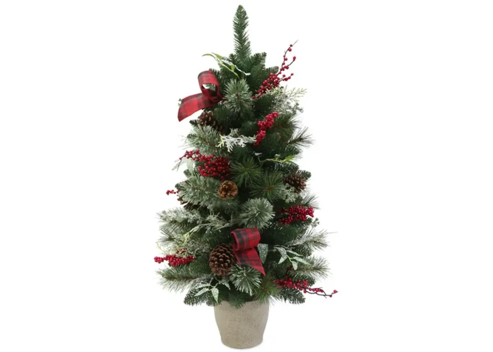 Christmas Tree Farm 3  Cashmere Pine With Decorations