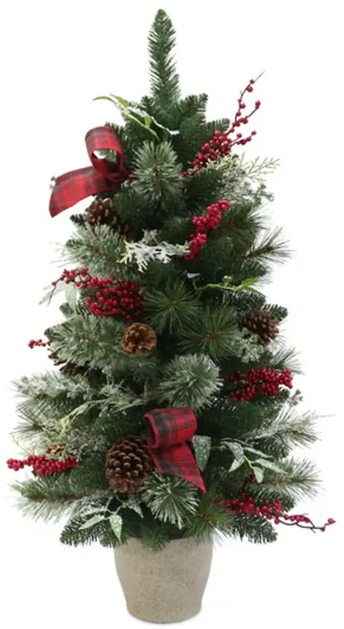 Christmas Tree Farm 3  Cashmere Pine With Decorations