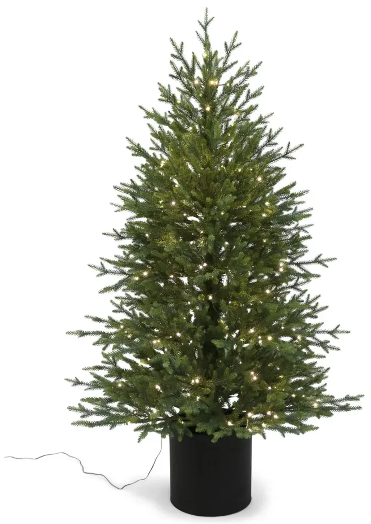 5  Starry Pine Artificial Christmas Tree With 250 LED Micro Lights