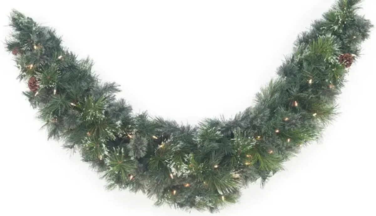 Oregon Pine 30  Pre-Lit Wreath