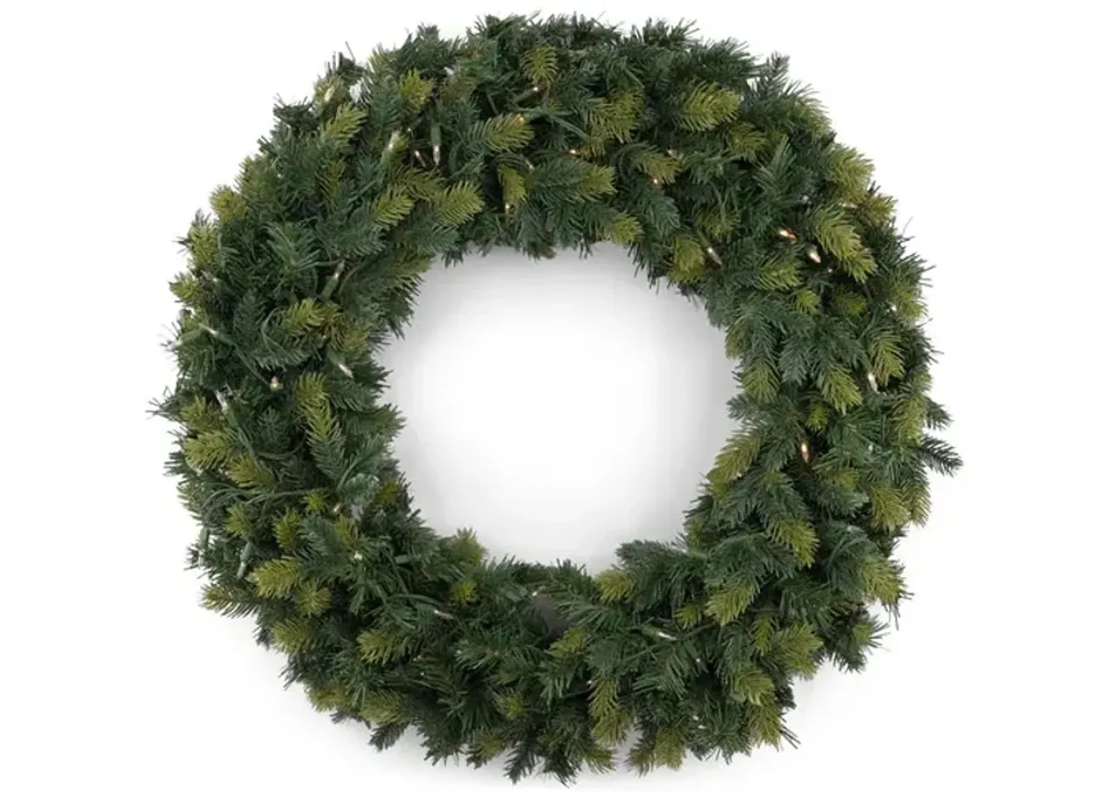 Highland Fir II 30  Wreath With LED Lights