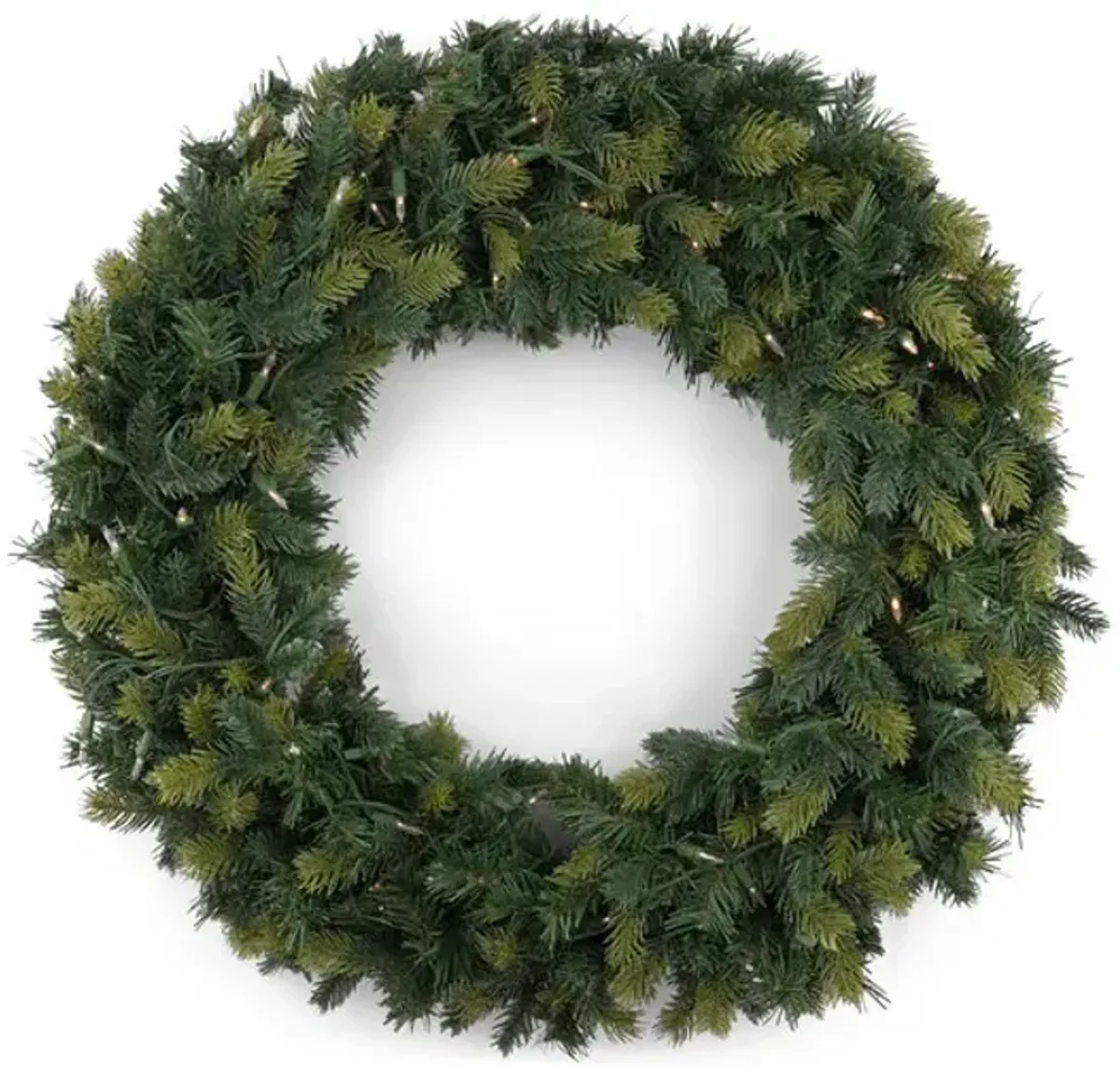 Highland Fir II 30  Wreath With LED Lights