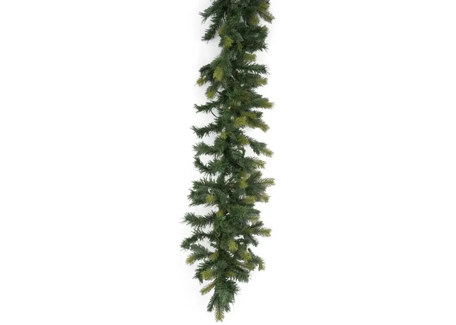 Highland Fir II 9  Garland With LED Lights