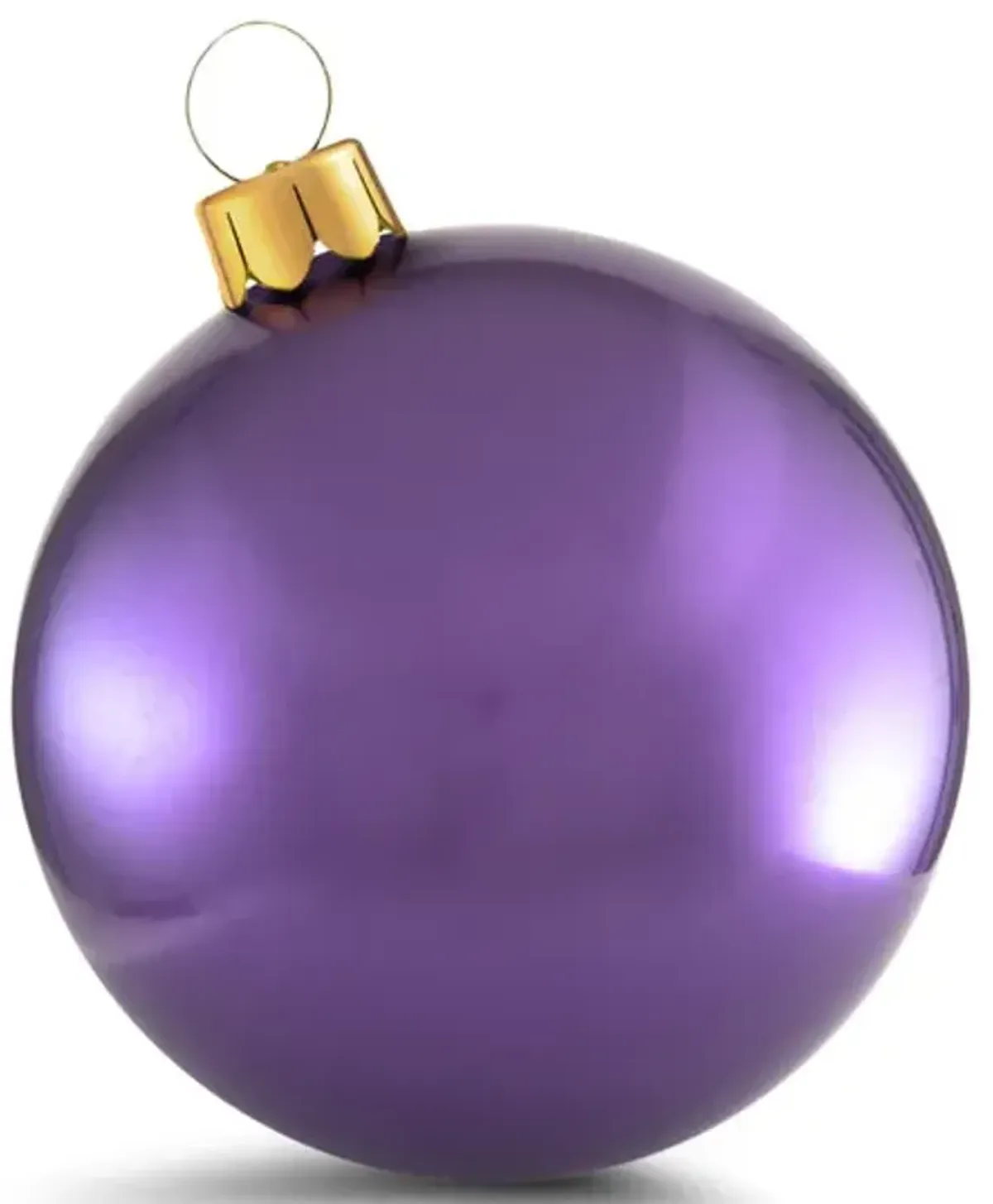 18  Inflatable Ball Ornament - Purple