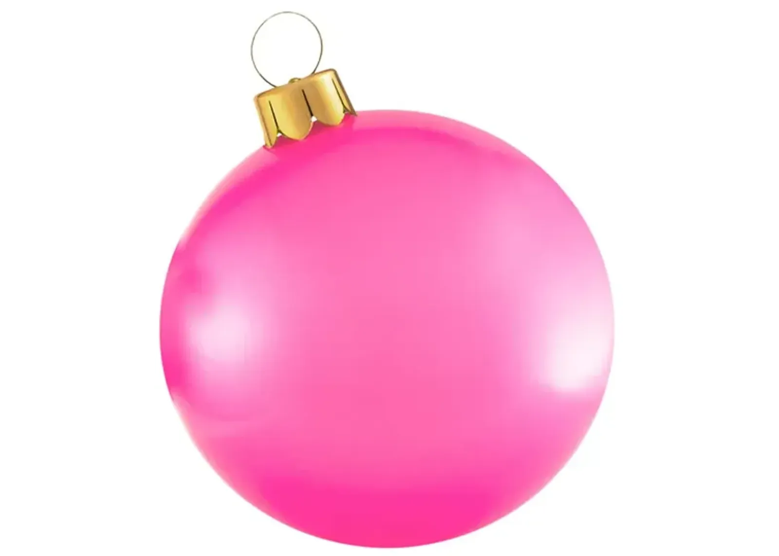 18  Inflatable Ball Ornament - Pink