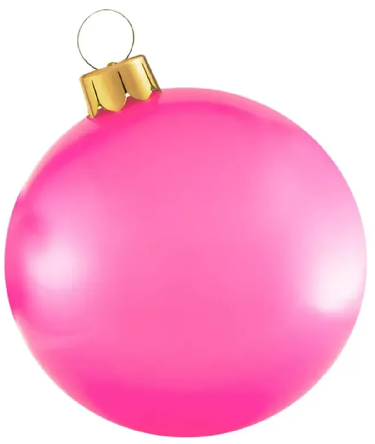 18  Inflatable Ball Ornament - Pink