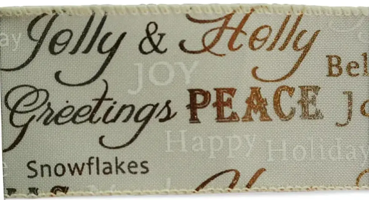 Holiday Sayings Ribbon