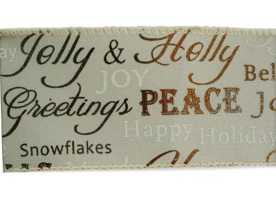 Holiday Sayings Ribbon