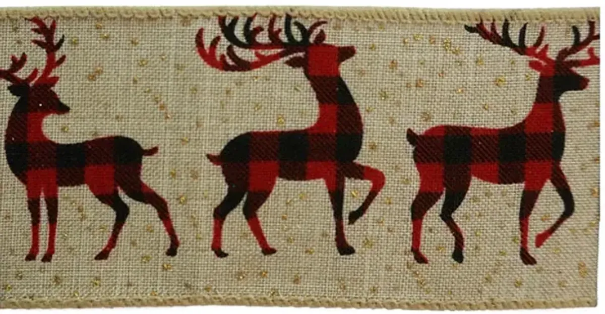 Natural Deer Ribbon