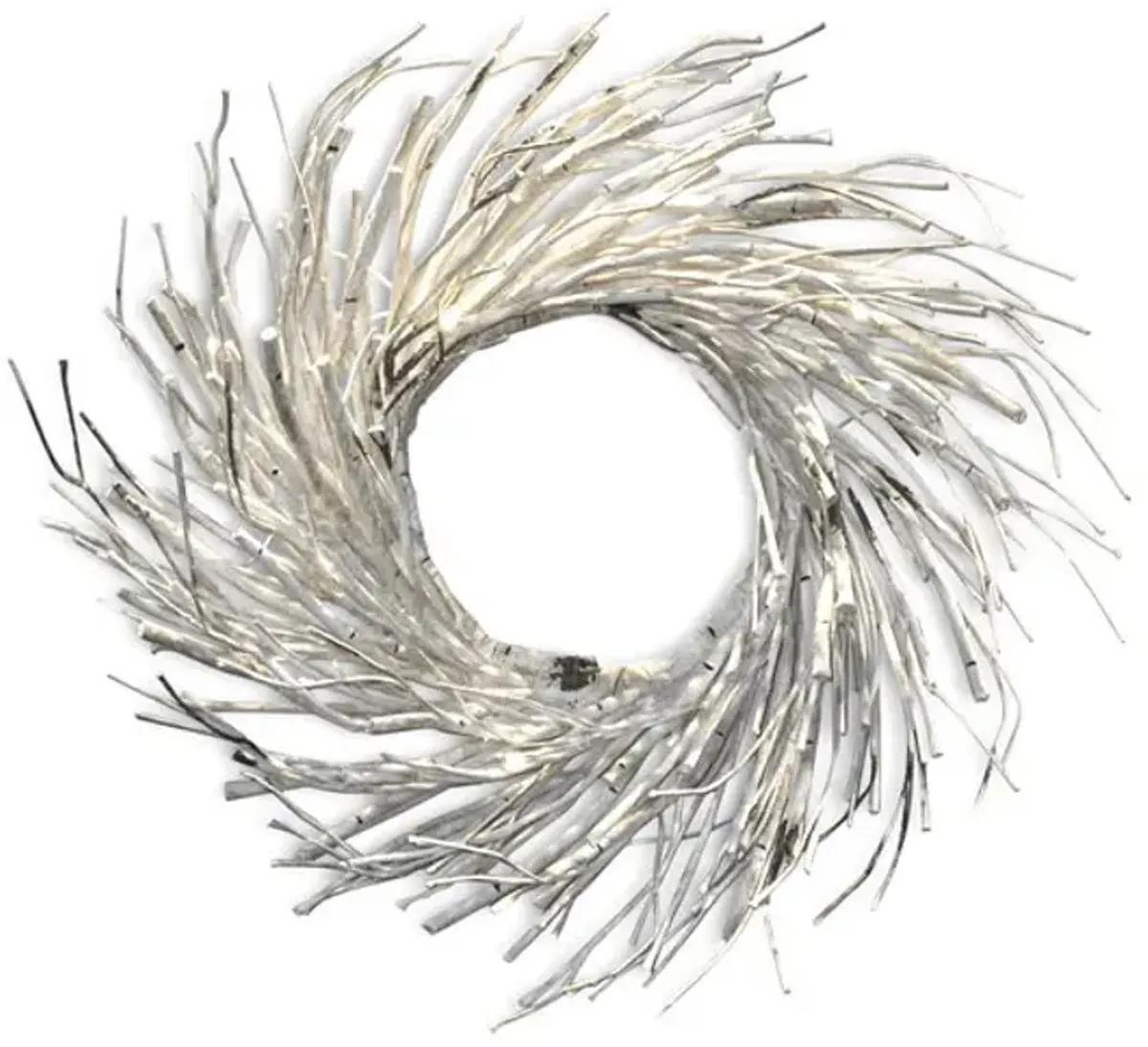 24  Birch LED Wreath