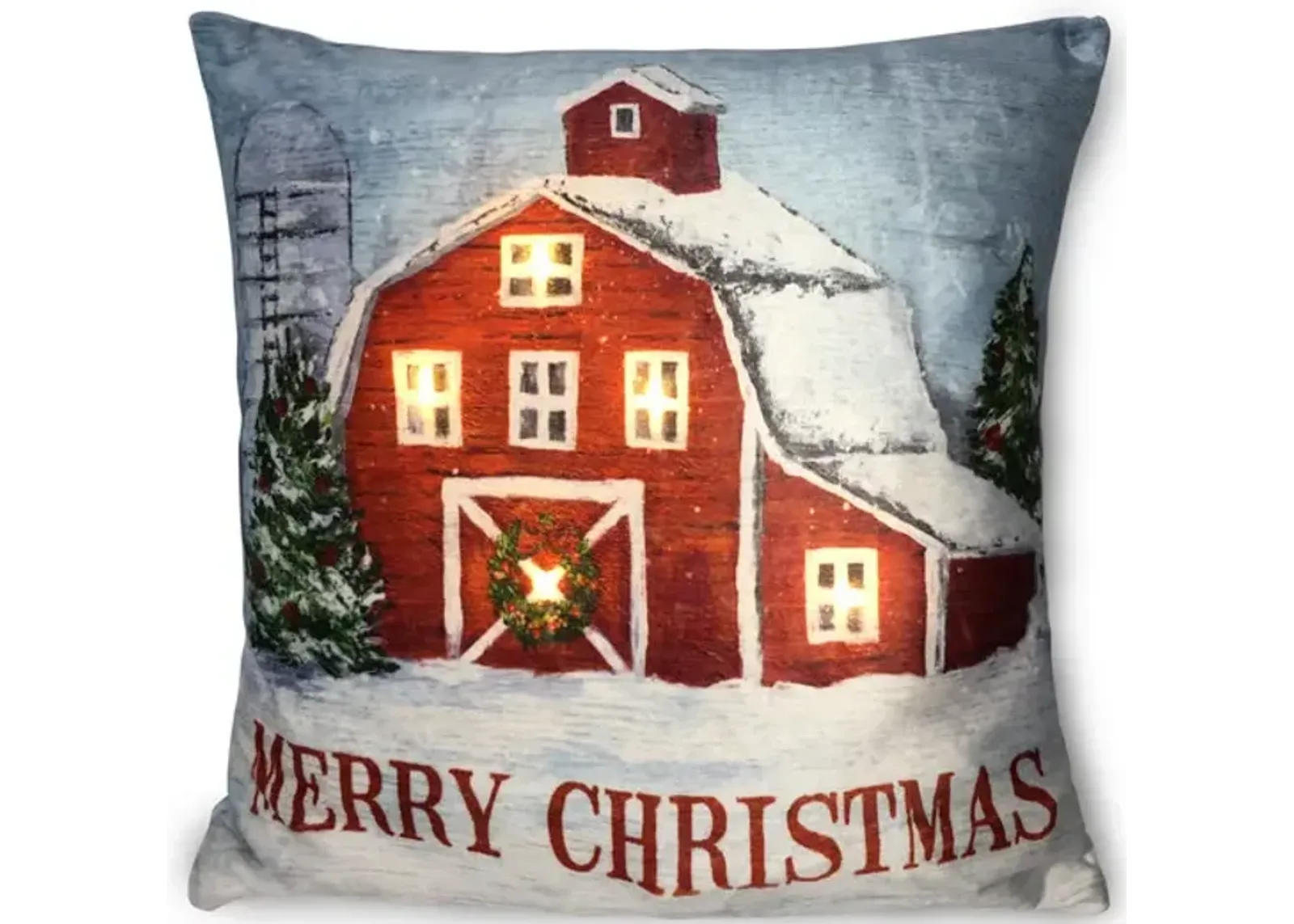 18  Red Barn Pillow