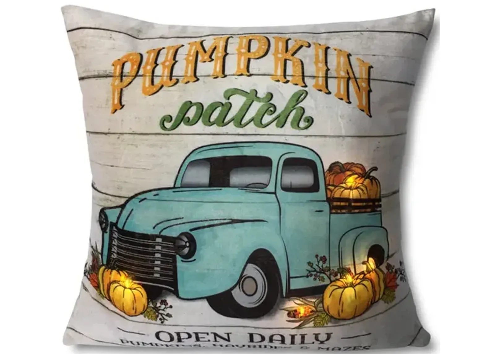 18  Pumpkin Patch Pillow