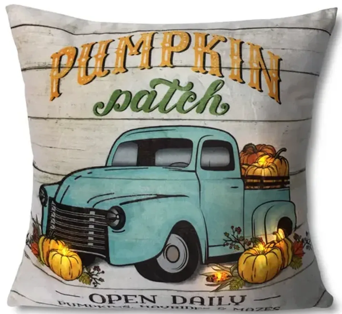 18  Pumpkin Patch Pillow