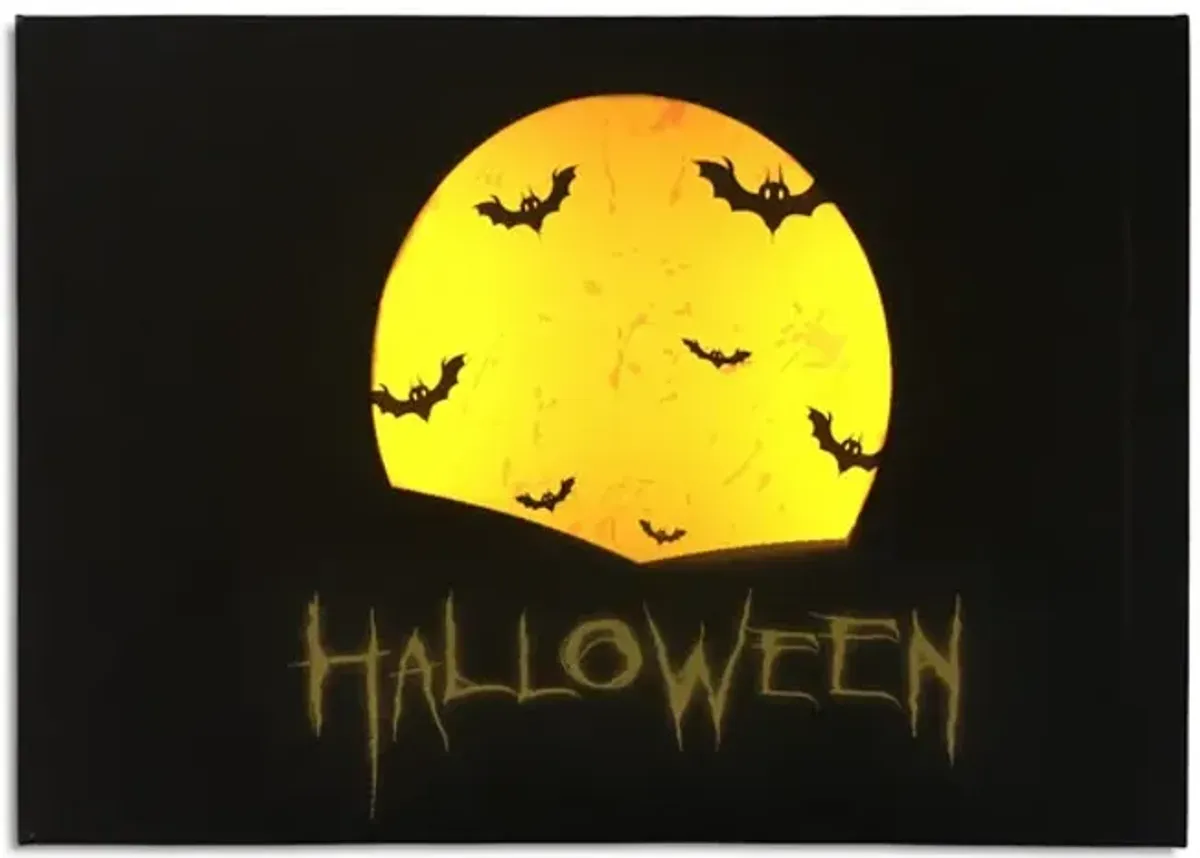 Halloween Bats Canvas Art