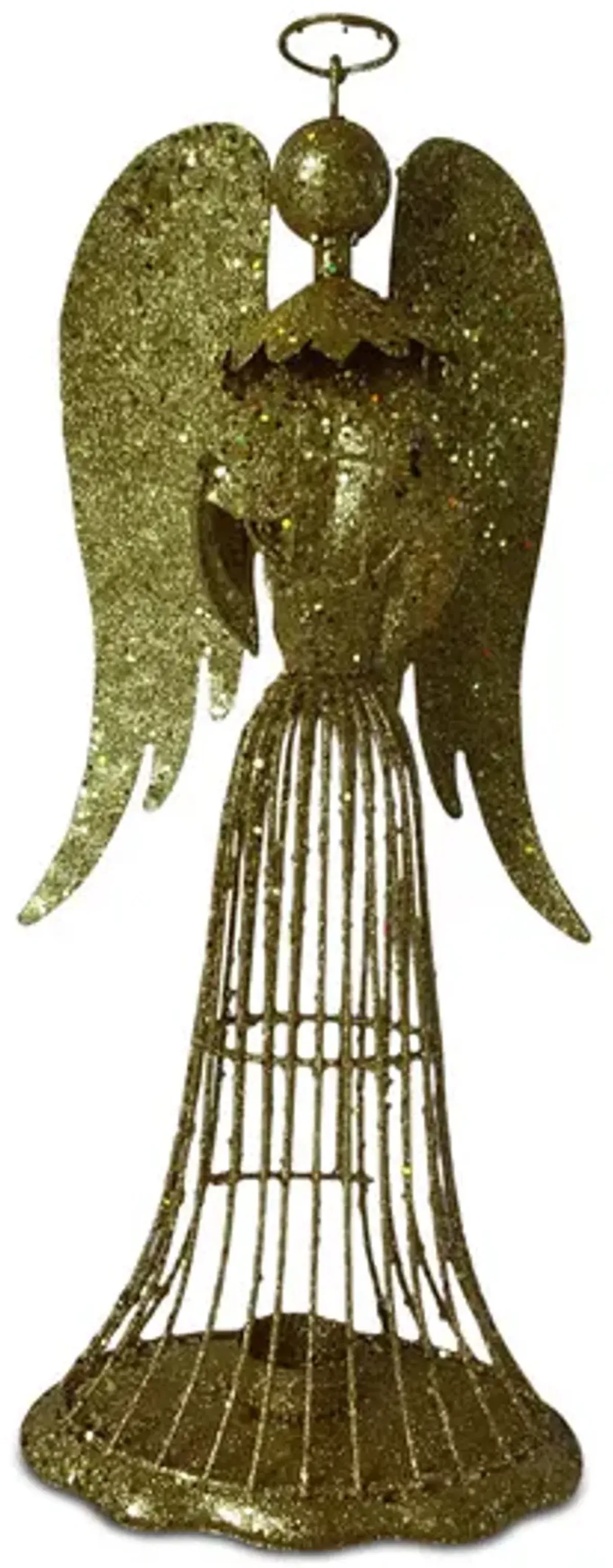 Metal Angel With Harp