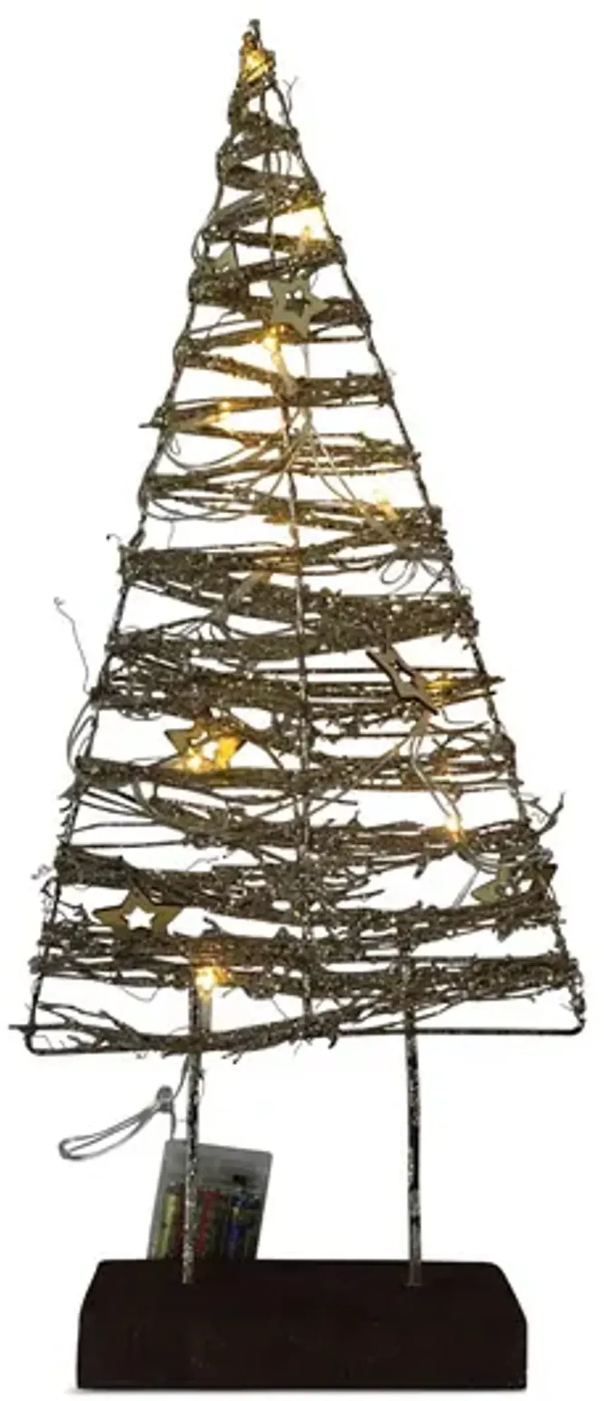 Northwoods Rattan Tree With Lights