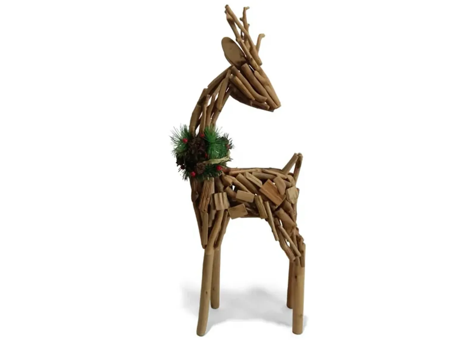 Reindeer With Wreath