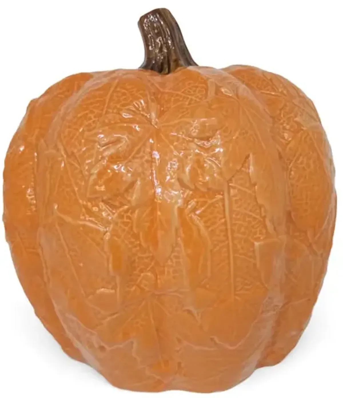 Orange Ceramic Pumpkin