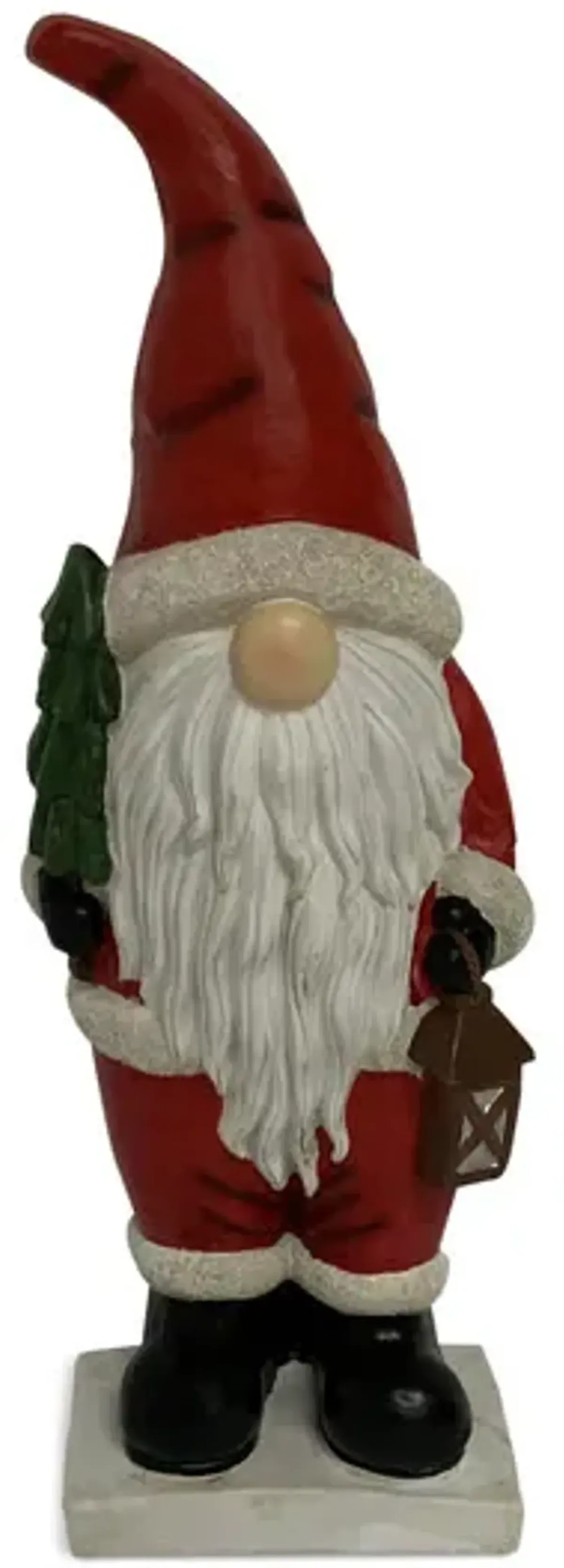 24  Gnome Santa Sculpture