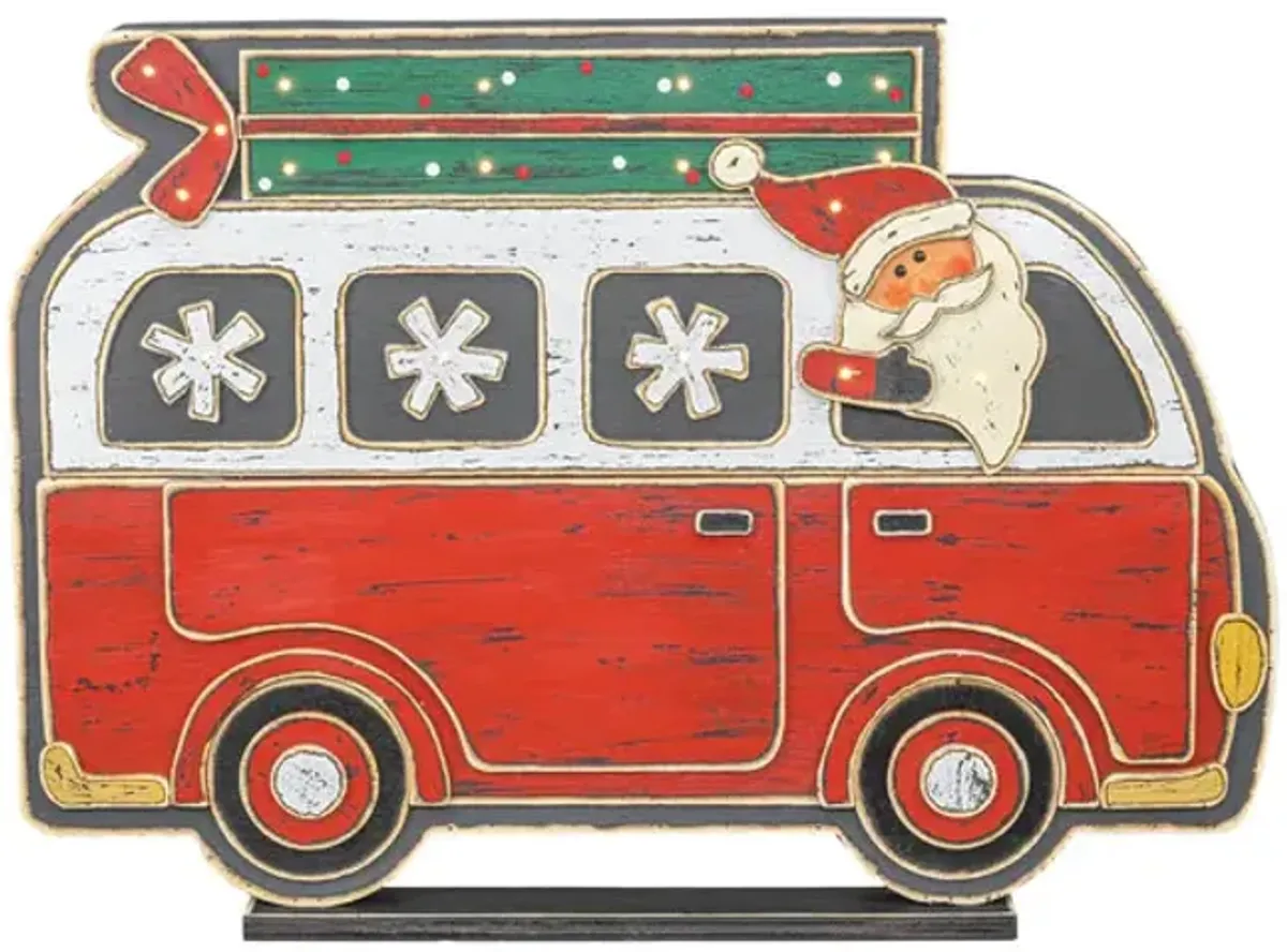 Santa s Camper Decoration