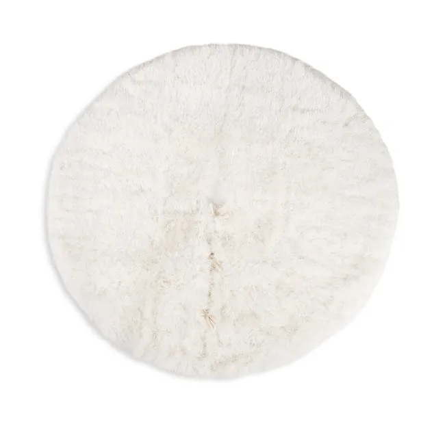 Shag Tree Skirt - White