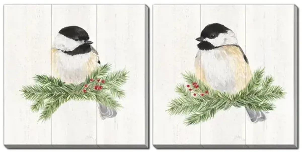Chickadee Canvas Art