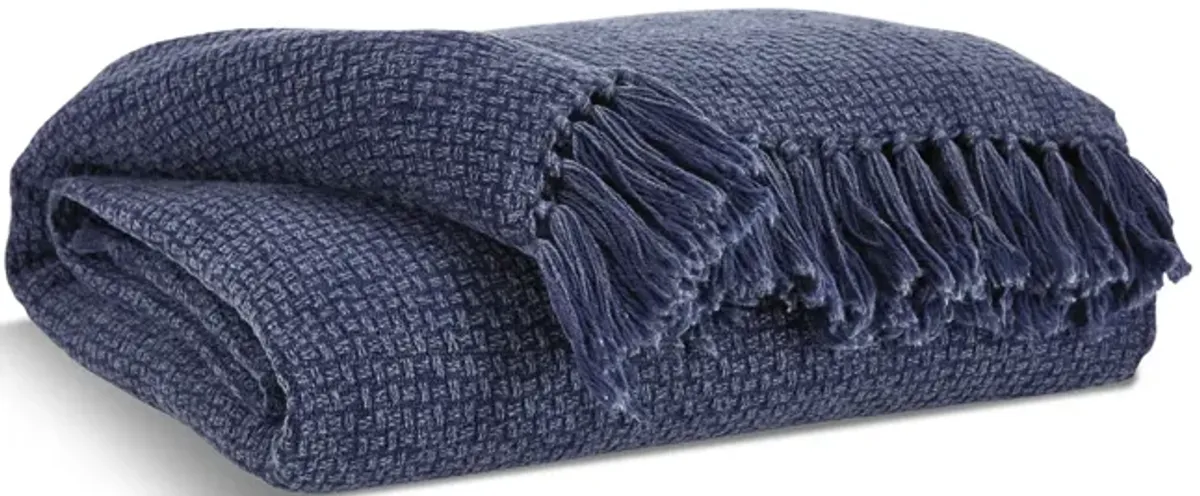 Yasmin Throw - Blue