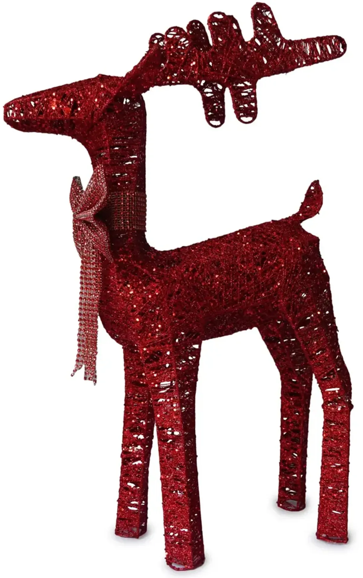 Standing Deer - Red