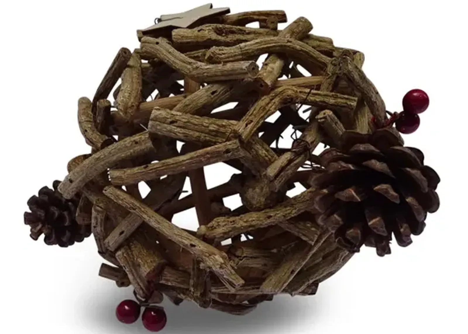 Twig Ball Ornament