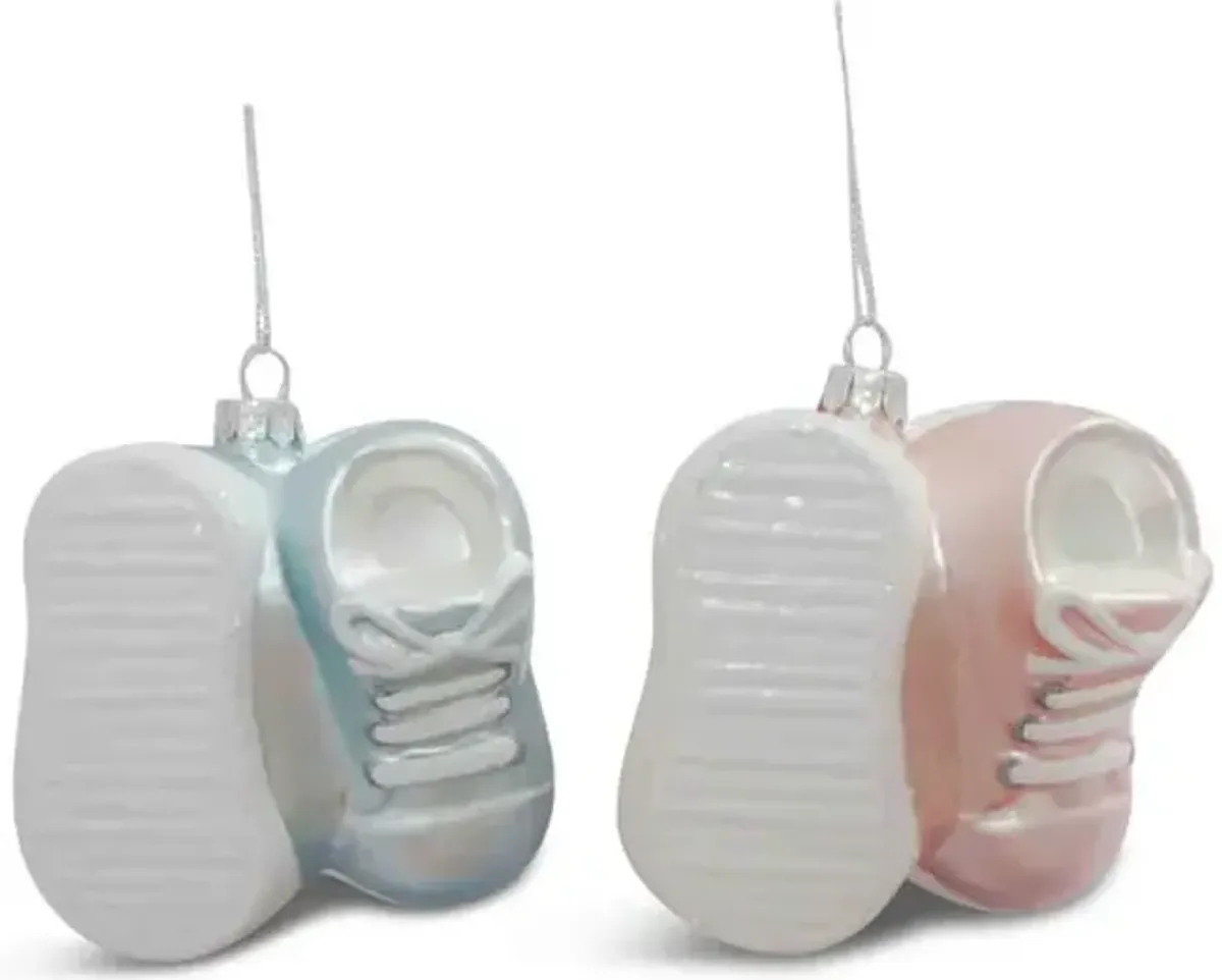 Assorted Baby Shoe Ornaments