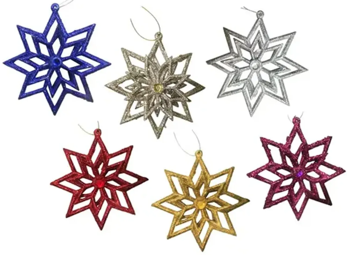 Assorted Star Ornaments